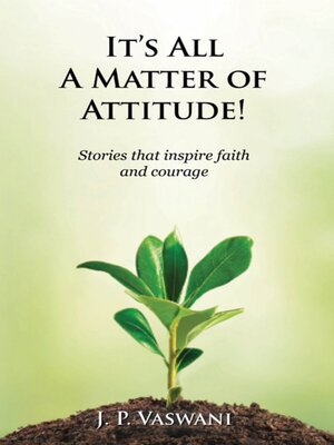 cover image of It's All a Matter of Attitude!